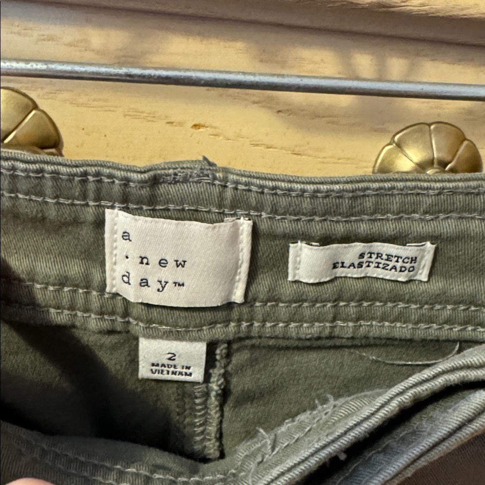A New Day Cargo Pants in Olive - Picture 5 of 6